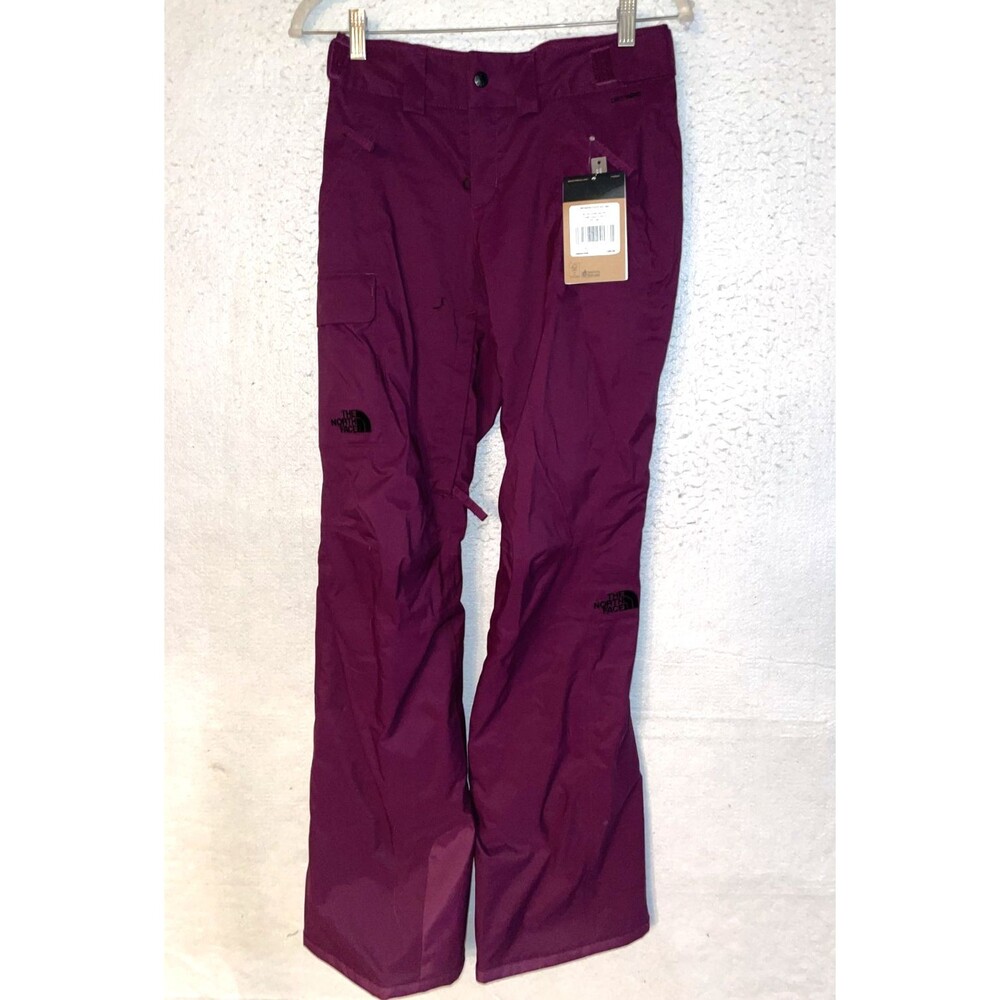 The North Face Women's XS Long Freedom Insulated Snow Pants Pamplona Purple NWT